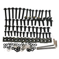 Fairing Screws Bolts Fastener Clips Kit Black Fit for Kawasaki All Models&Years