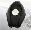 Carbon Fiber Black Fuel Gas Tank Cover Fairing Fit Kawasaki Ninja 250R 2008-2012