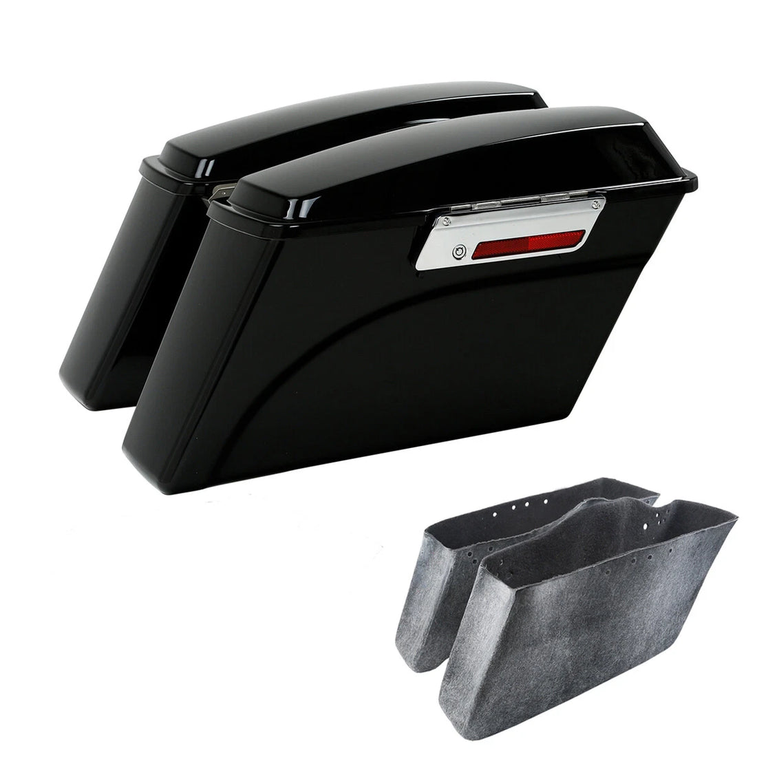 Painted Saddle Bags Saddlebag Fit For Harley Davidson Touring Road King 94-13 95