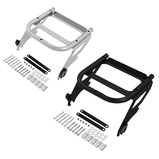 Solo Detachable Luggage Rack Fit For Harley Touring Tour Street Glide 97-08