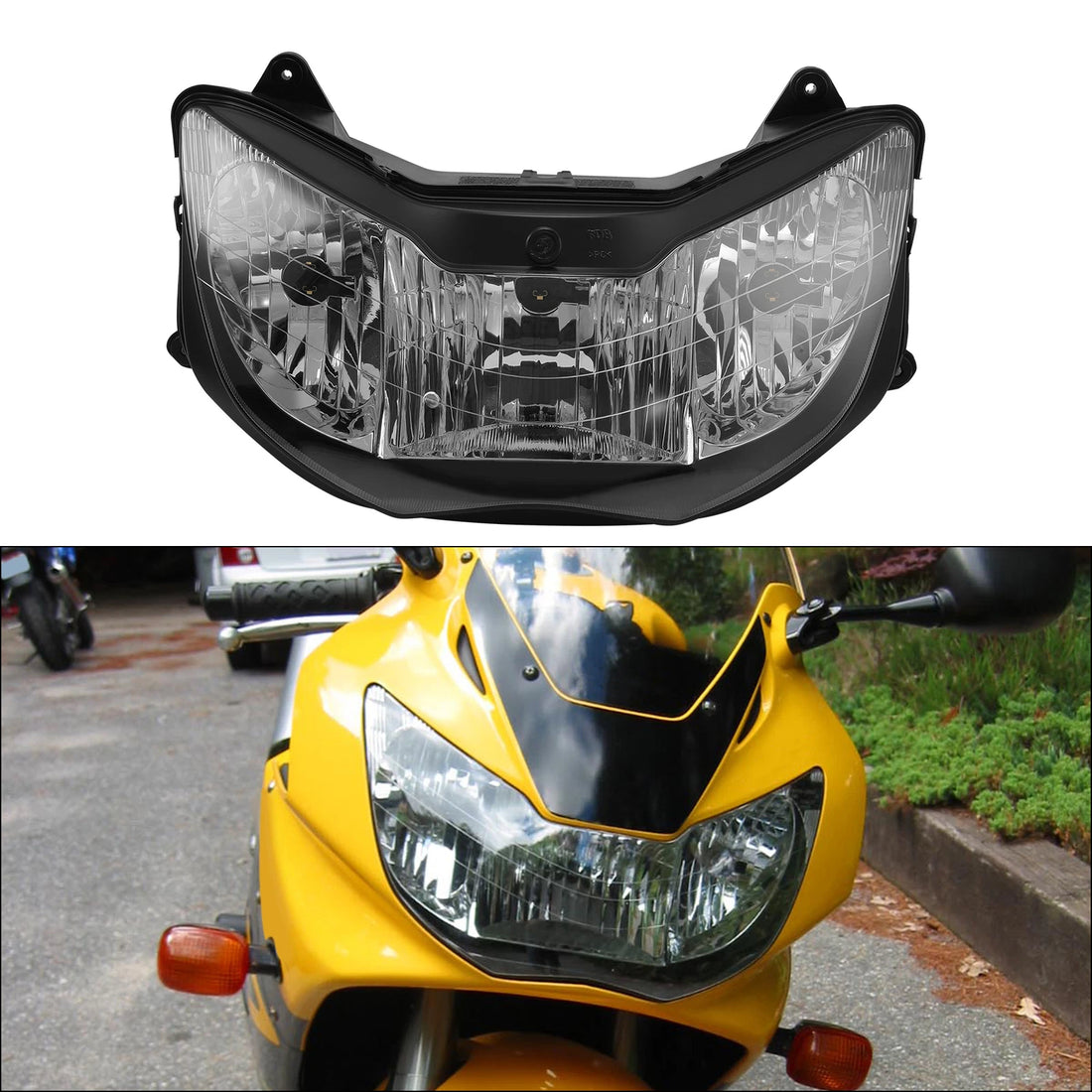 Front Headlight Head Lamp Assembly Fit For Honda CBR900RR CBR929RR 2000-2001