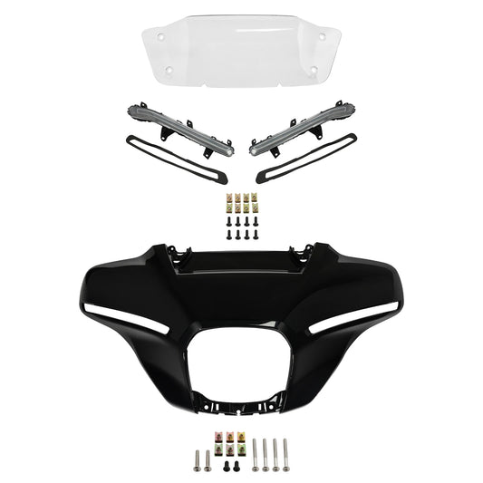 Outer Fairing Windshield Turn Lights Fit For Harley Street Glide Flhxse 23-2025