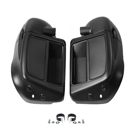 Lower Vented Leg Fairing Glove Box For Harley Road King Electra Glide 2014-2024