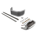 Front Fender Spear Trims Tip Light Skirt Fit For Harley Touring Road King 14-23