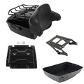 King Trunk Backrest Pad Mount Rack Base Plate Fit For Harley Road Glide 14-2026