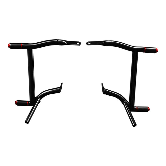 Rear Hard Saddlebag Support Guards Rails Fit For Harley Road Street Glide 09-24