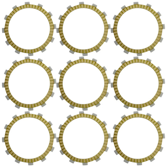 9PCS Friction Clutch Plates For Yamaha YZFR6 06-25 YZFR6S 16-20 R6 SP 2006