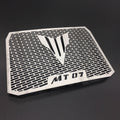 Silver Radiator Grille Cover Guard for Yamaha FZ07 MT-07 2014 2015 2016 2017 18