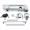 Chrome Trunk Latches Key Hinges Fit For Harley Touring Electra Glide 14-24