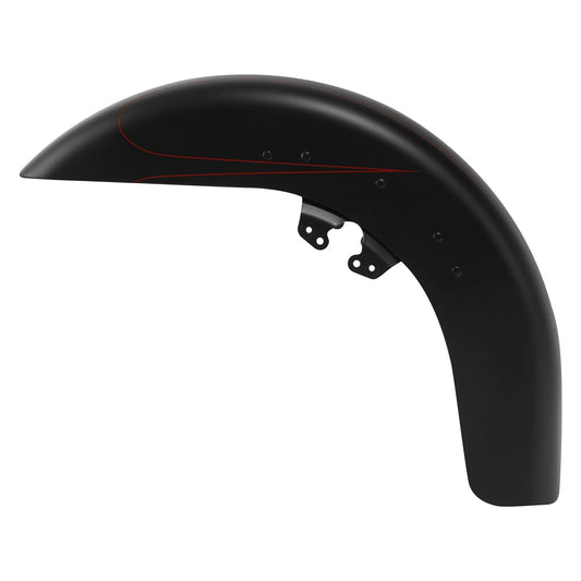 Front Fender Fit For Harley Touring Street Glide Road Glide 14-23 Black Denim