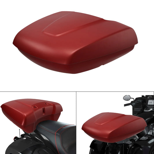 Low Profile Trunk Fit For Indian Roadmaster Dark Horse 2020-2025 Ruby Smoke