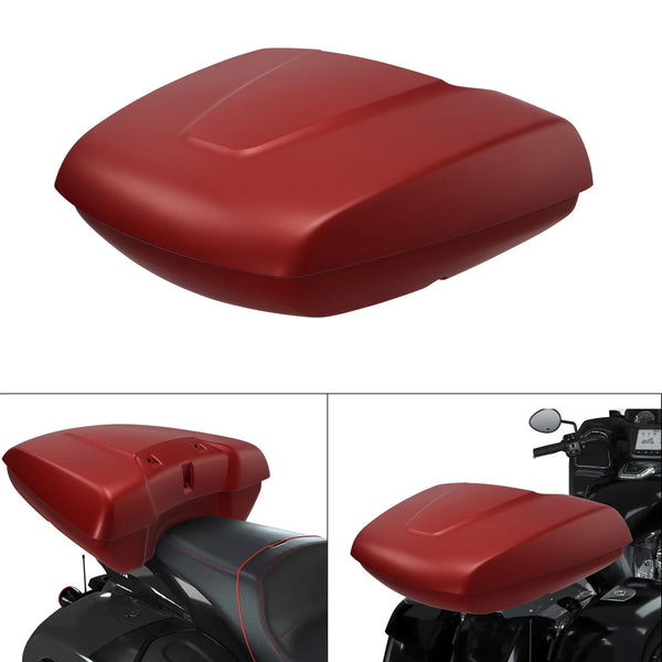 Low Profile Trunk Fit For Indian Roadmaster Dark Horse 2020-2025 Ruby Smoke