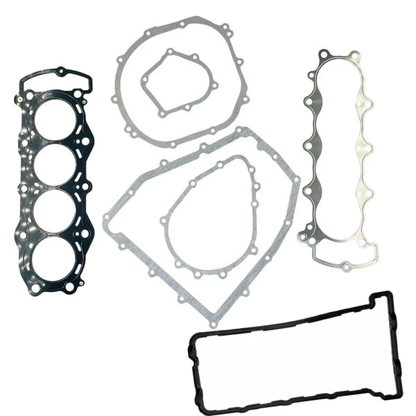 Cylinder Crankcase Cover Gasket Kits Set For Kawasaki Ninja ZX6R ZX636 2003-2004
