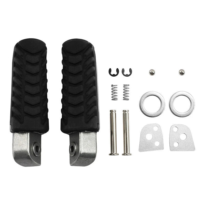 Rear Passenger Footpegs Pegs Fit For Kawasaki Z650 Ninja 650 2017-2025 2021 2022