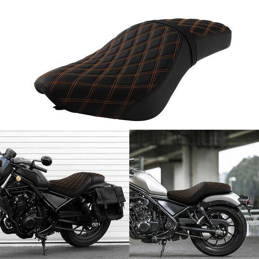 Two Up Driver Passenger Seat Fit For Honda Rebel 300 CMX300 CMX500 2017-2022