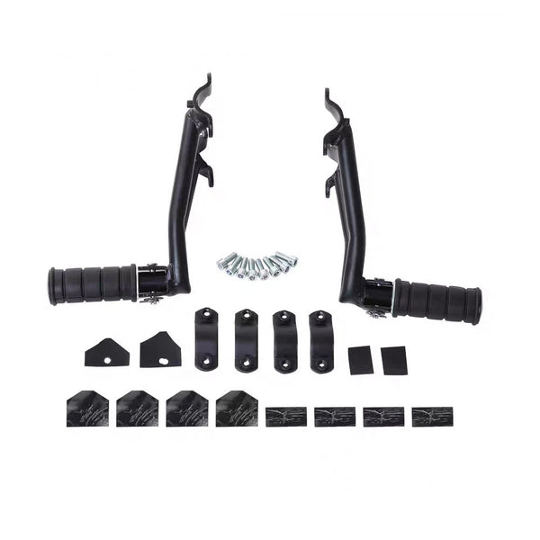 Passenger Rear Foot Pegs Bracket For 2015-2024 Kawasaki Vulcan S 650 EN650 Black