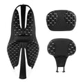 Driver Passenger Seat Backrest Sissy Bar Pad Fit For Harley Touring 2009-2023