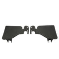 Black Updraft Wind Deflector Kit Fit For Harley Road Glide 1998-2013 2012 2011
