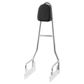 Chrome Sissy Bar Backrest Pad Bracket Fit For Harley Street Bob 2018-2025 2024