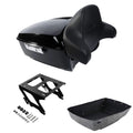 King Trunk Backrest Mount Rack Fit For Harley Street Bob Fxbbs Flde 2018-2026 25