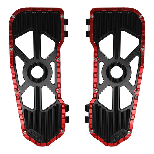 Driver Floorboards Footboards Fit For Harley Touring Street Road Glide 2009-24
