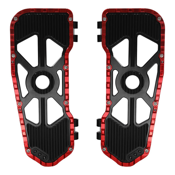 Driver Floorboards Footboards Fit For Harley Touring Street Road Glide 2009-24