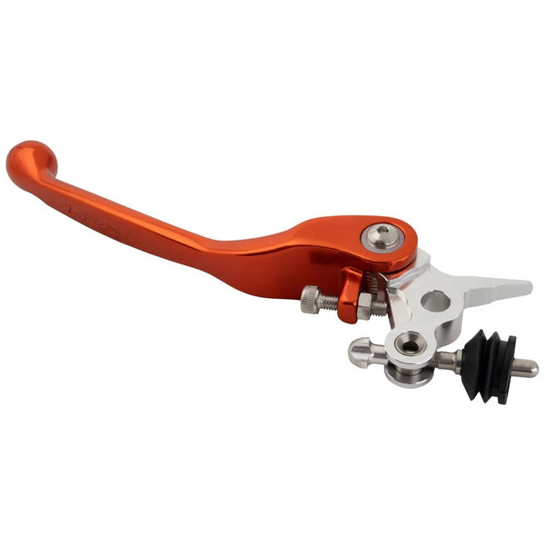 Tusk Axis Folding Clutch Lever Standard Orange For GASGAS MC 65 2021-2026