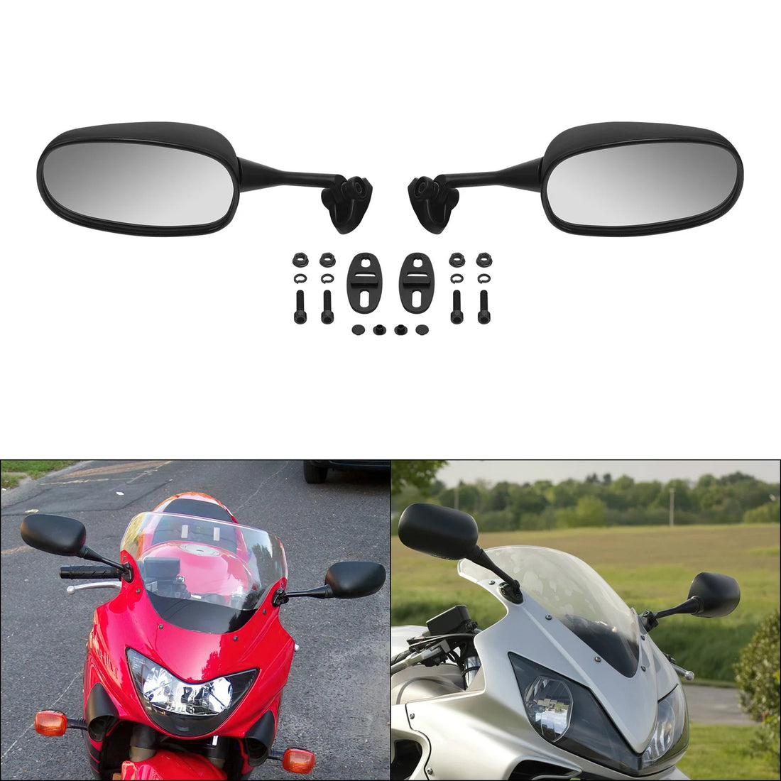 Rearview Side Mirrors Fit For Honda Hyosung GT125R GT250R GT650R GT650S