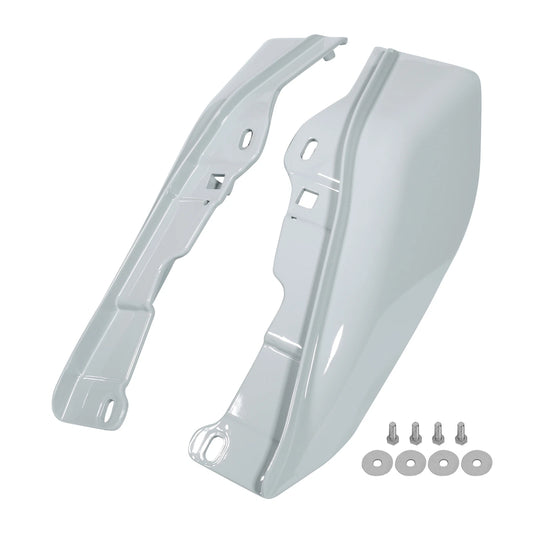 Mid Frame Air Deflectors Fit For Harley Touring Electra Glide 2009-24 White Gray