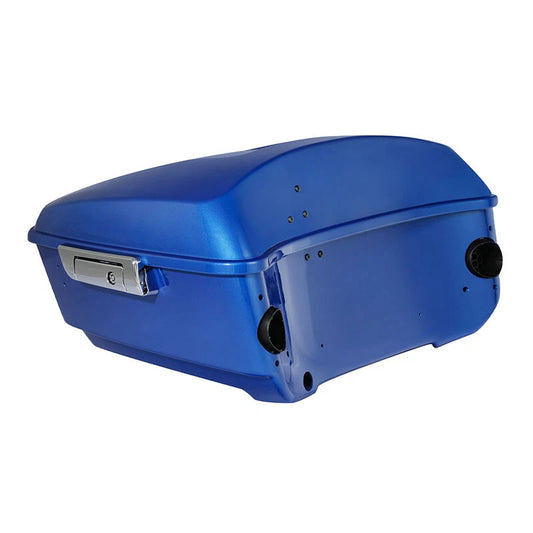 King Trunk Fit For Harley Touring Road Glide Fltrx 2014-2024 Electric Blue