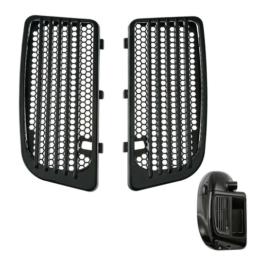 Radiator Grills Lower Fairing Twin Cooled Fit For Harley Touring Models 14-24 23