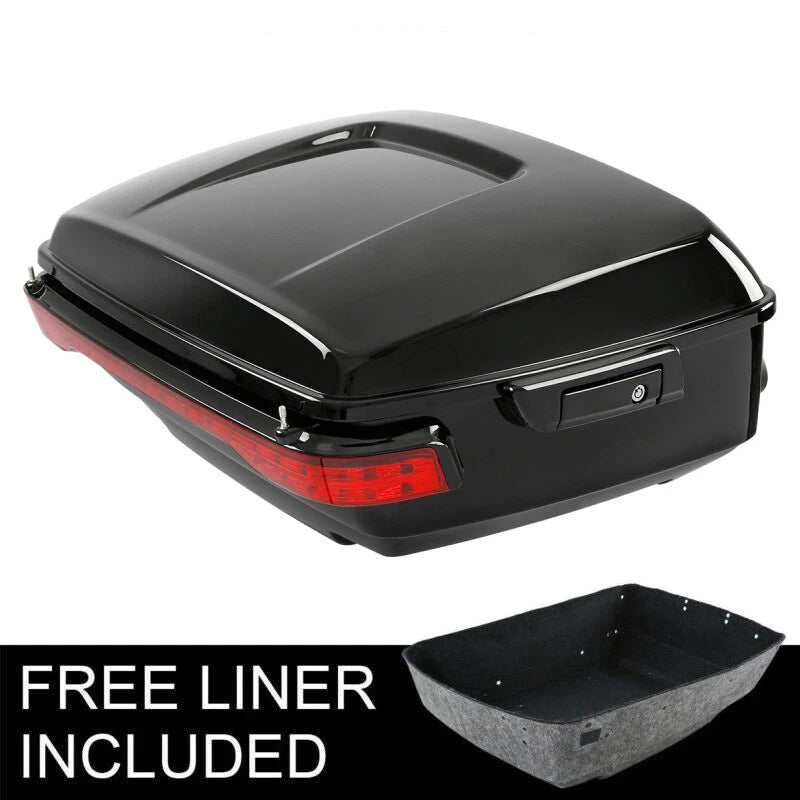 King Trunk LED Tail Light Fit For Harley Touring Electra Street Glide 2014-2026