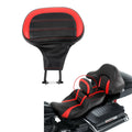 Front Driver Backrest Pad w/Mounts Fit For Harley Touring Road Glide 2009-2023