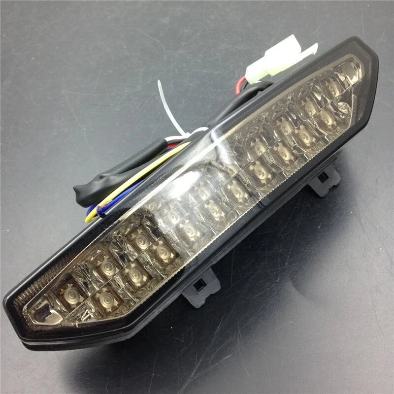 LED Tail Light Smoke Integrated Turn Signal For Kawasaki Ninja ZX6R 2007-2008 07