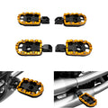 Driver Passenger Foot Pegs Footrest Fit For Harley Low Rider Street Bob 18-25