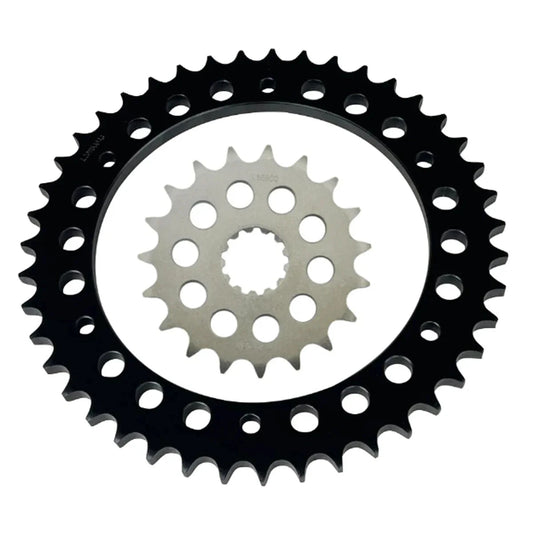 530 18T 43T Front Rear Sprocket For 955 Speed Triple 99-01 T509 Speed Triple