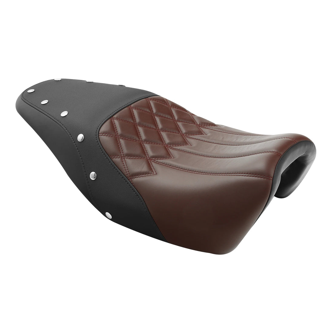 Black+Brown Rider Passenger Seat Fit For Harley Street XG500 XG750 500 750 15-20