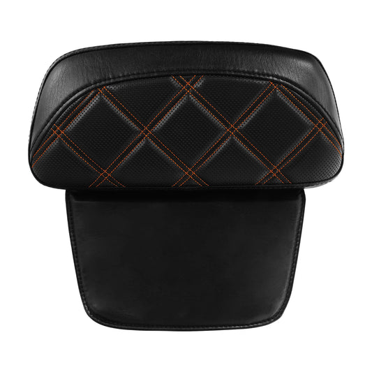 Razor Chopped Trunk Backrest Pad Fit For Harley Road King Street Glide 2014-2023