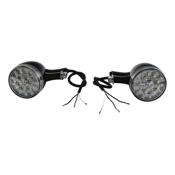 Front Turn Signals Lights Fit For Harley Sportster XL883 2000-22 Dyna 2006-2017