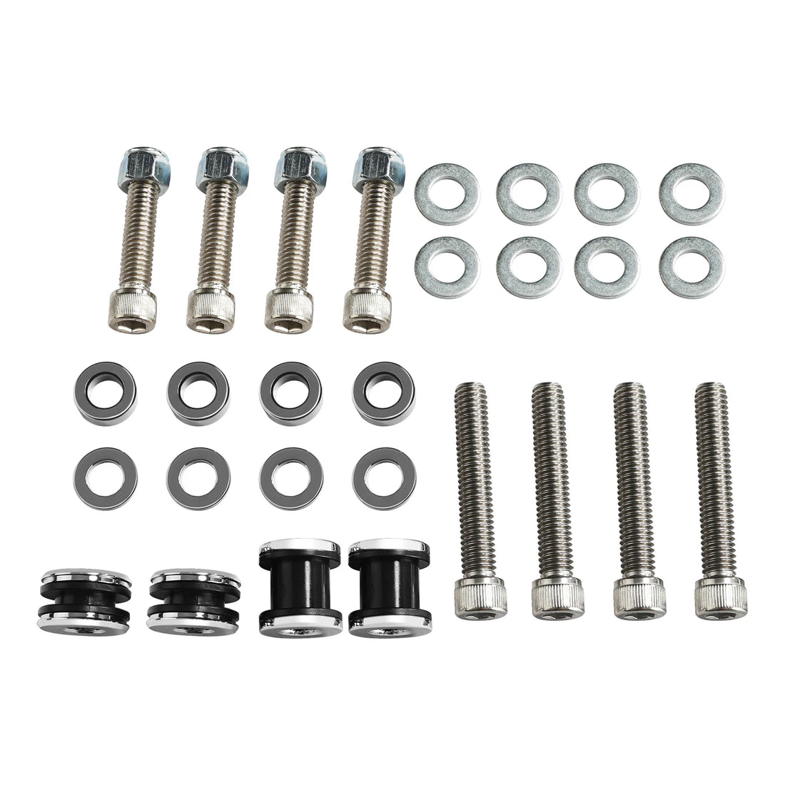 Sissy Bar Docking Hardware Kit Fit For Harley Softail Deluxe Fat Boy 2008-2017