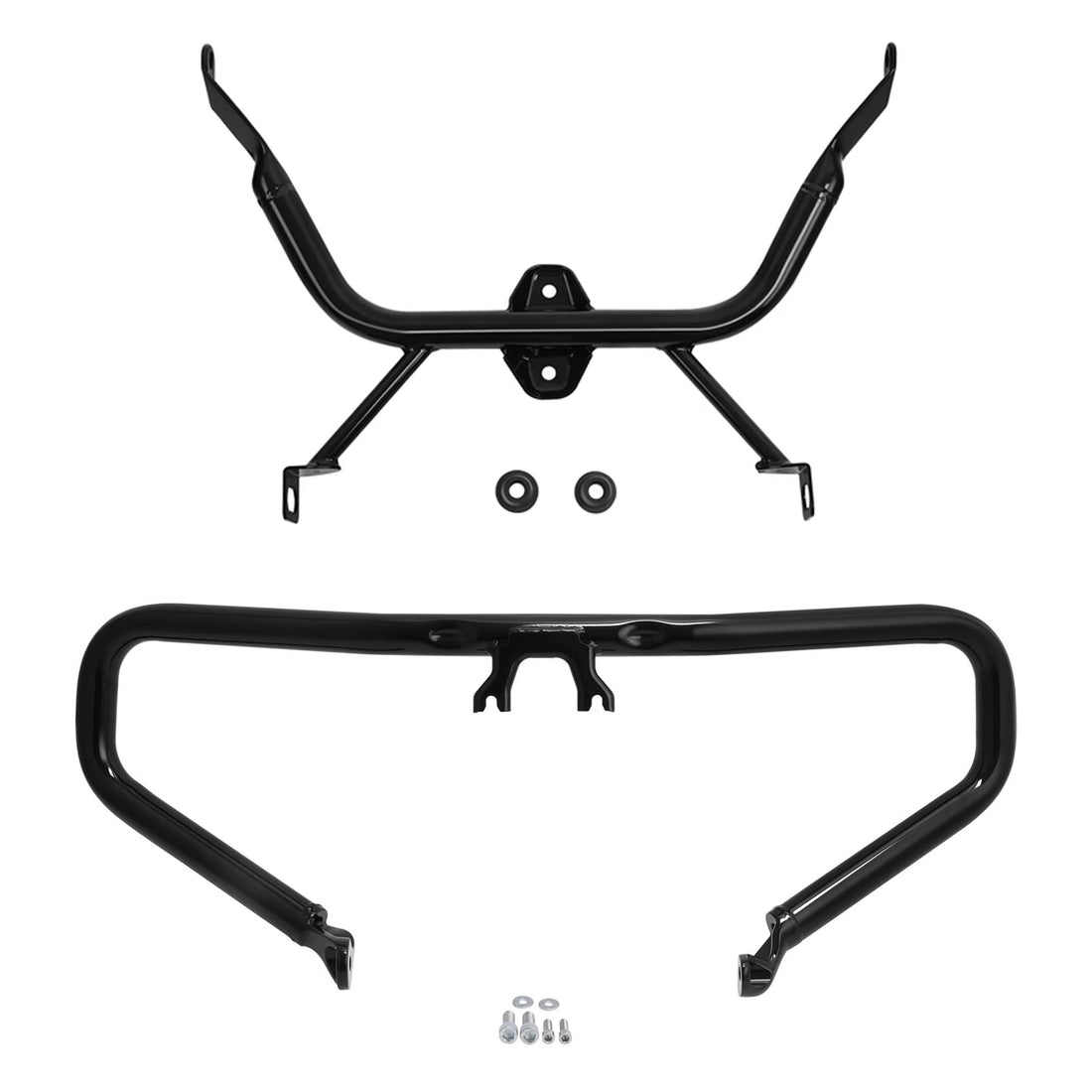 Engine Guard Crash Bar Fairing Bracket Fit For Harley Cvo Road Glide 23-25 Black