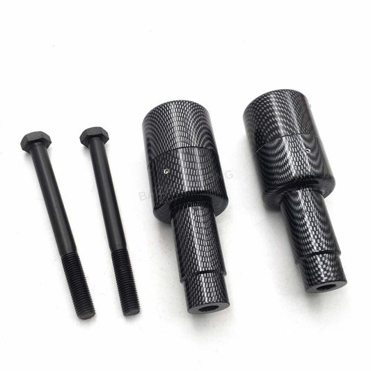 Fit 2008-16 Suzuki Hayabusa/GSX1300R Frame Sliders Crash Protector Carbon Color