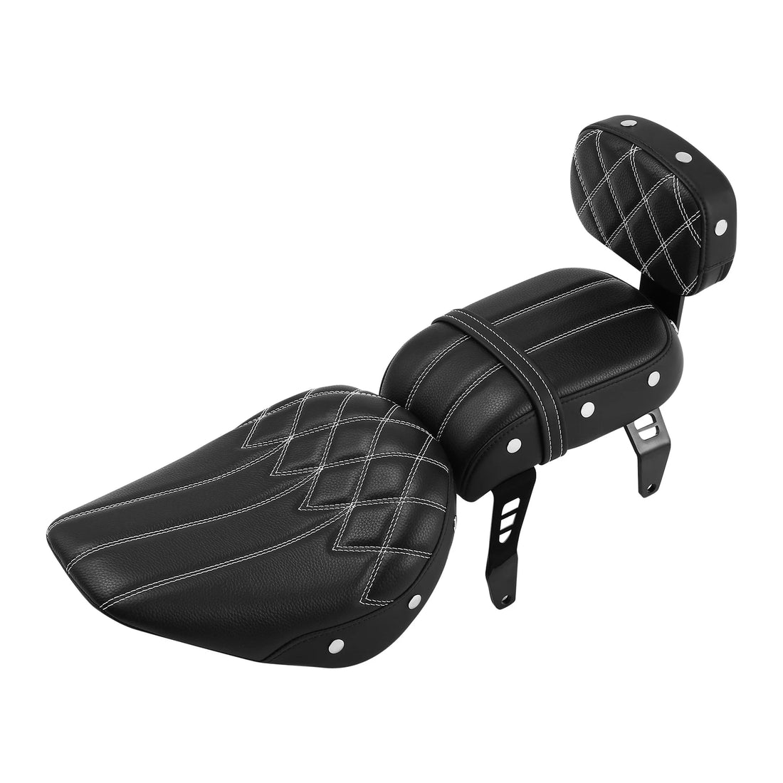 Driver Passenger Seat Backrest Fit For Indian Scout Sixty Bobber Twenty 2018-23