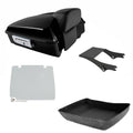 Chopped Trunk Mount Rack Base Plate Fit For Harley Touring Road King 97-08
