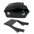 Black Chopped Trunk Mounting Rack Fit For Harley Touring Road Glide 97-08