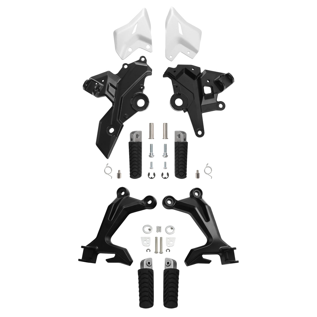 Driver Passenger Footrests Peg Bracket Fit For Kawasaki Ninja 650 Z650 2017-2025