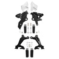 Driver Passenger Footrests Peg Bracket Fit For Kawasaki Ninja 650 Z650 2017-2025