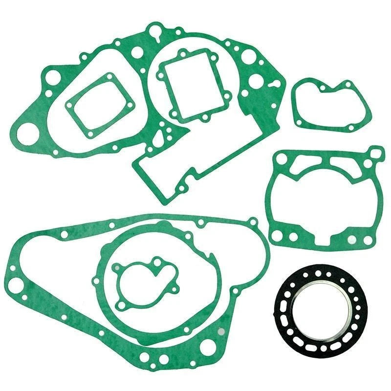 Engine Cylinder Top End Crankcase Cover Gasket Kit Set for Suzuki RM250 1990