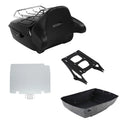 King Trunk Backrest Mount Rack Plate Fit For Harley Electra Road Glide 2014-2026