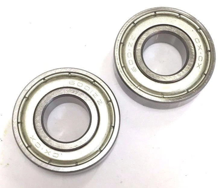 2) Rodamientos DE Bolas 6000Z 6000ZZ Para Scooter X-TREME XG-550 XP-700